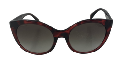 Prada Gafas Sol, Acetato, Rojo, 3, Case, 230